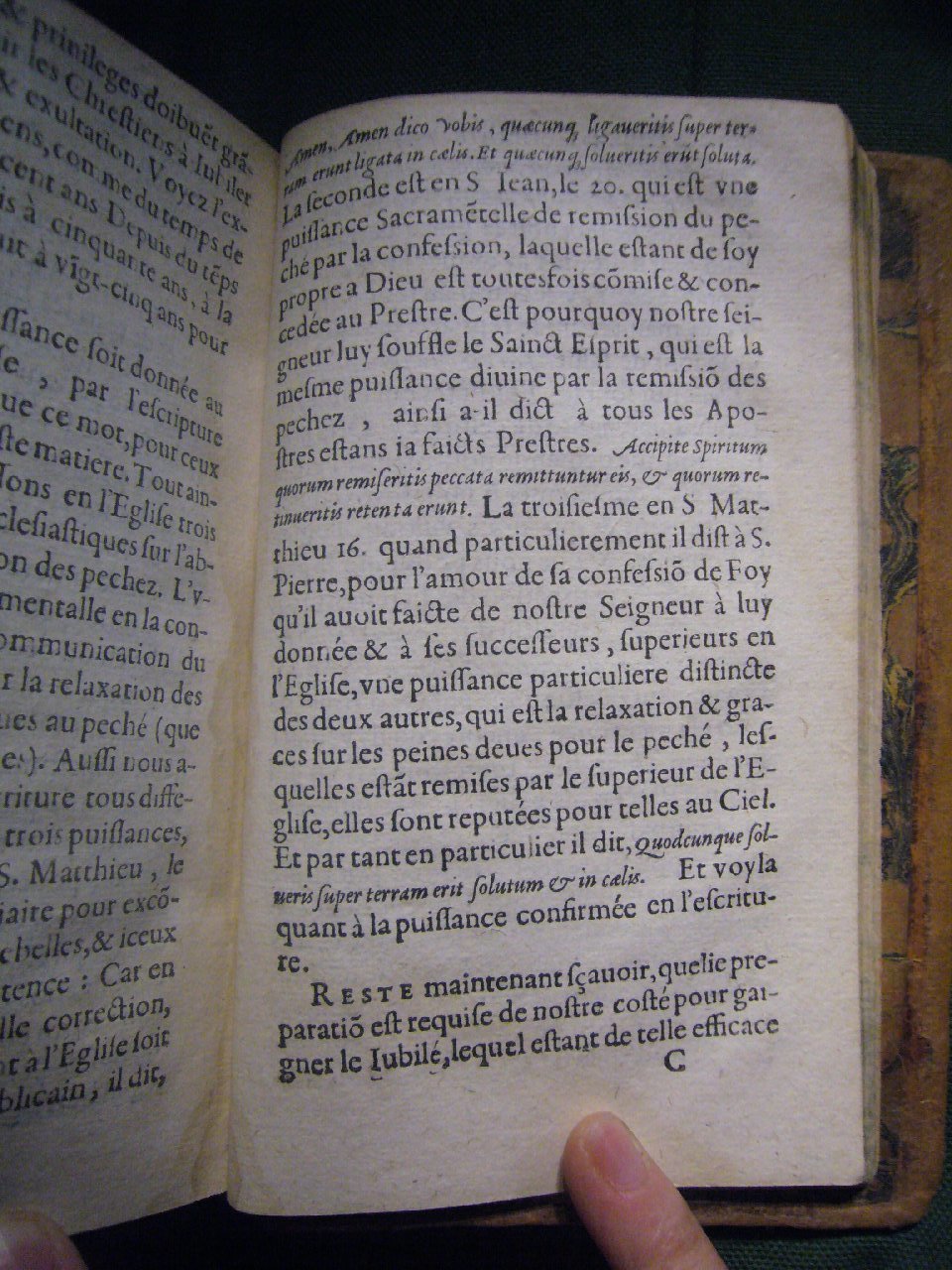 1590 - Jean Moreau - Discours du jubilé tiré du Trésor spirituel de l’Église - BnF