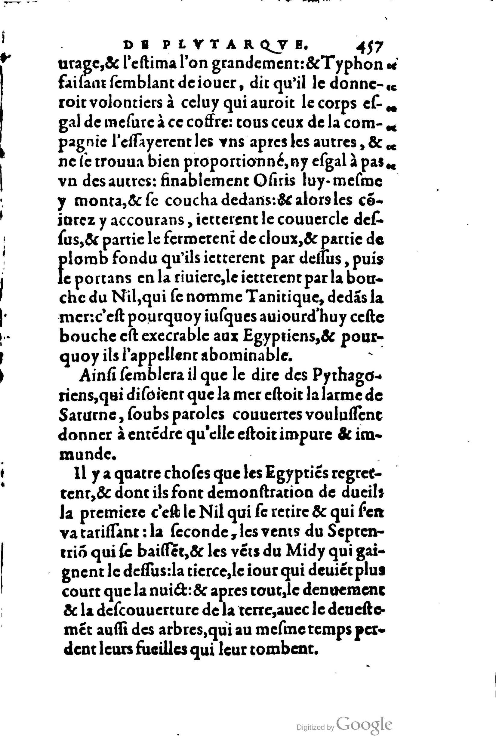 1578 - Jean Poupy - Trésor des morales de Plutarque - BSB Munich