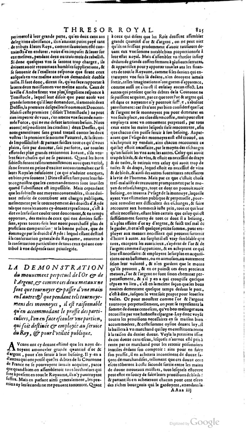 1629 - Veuve Nicolas Buon - Trésor du droit français (21754 T. 3) - BM Lyon