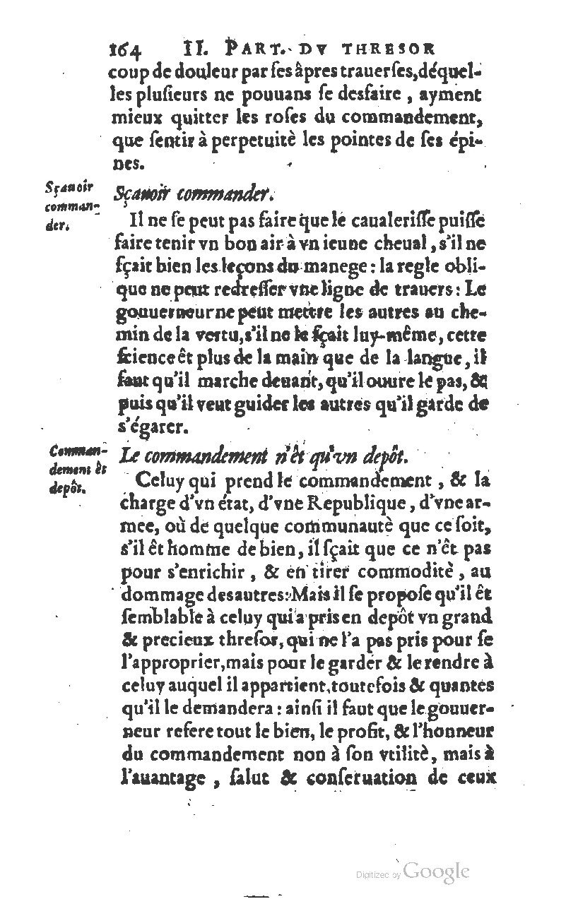 1610 - Louis Coste - Trésor de l’éloquence française (Seconde partie) - BM Lyon