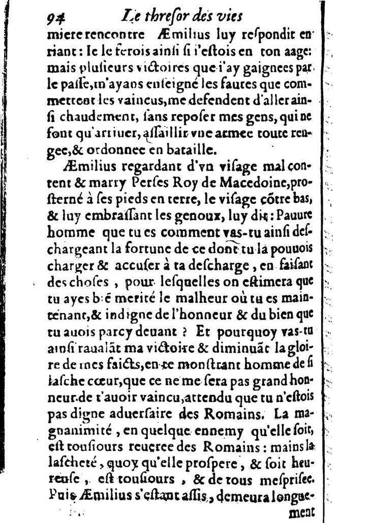 1611 - Pierre Rigaud - Trésor des vies de Plutarque - BM Lyon