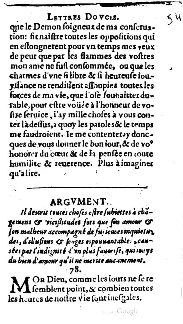 1624 - Nicolas Oudot - Trésor des lettres douces et amoureuses - BNC Florence