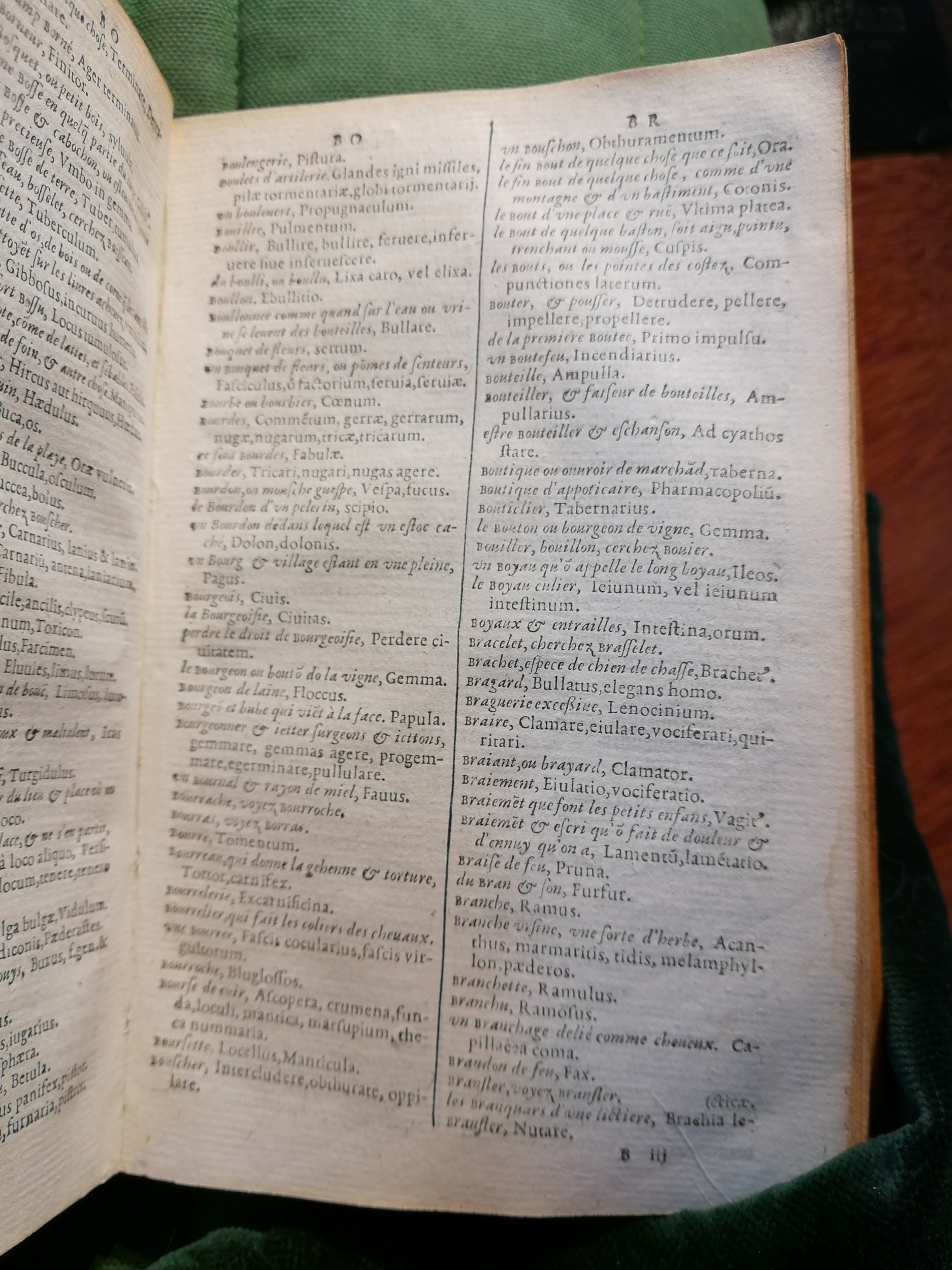 1597 - Martin le Mégissier - Trésor des mots et traits français - BnF