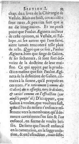 1612 - Thomas Portau - Trésor de chirurgie - BIU Santé