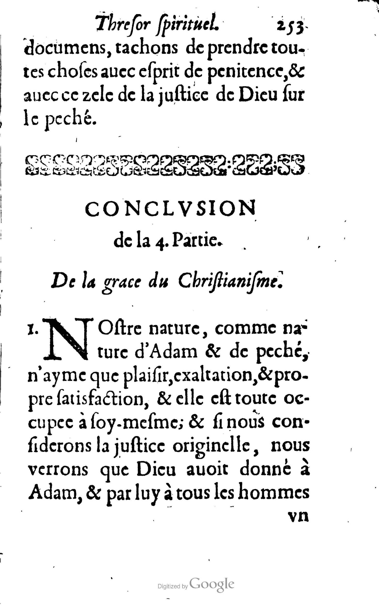 1633 - François Waudré - Trésor spirituel contenant les excellences du christianisme - BM Lyon