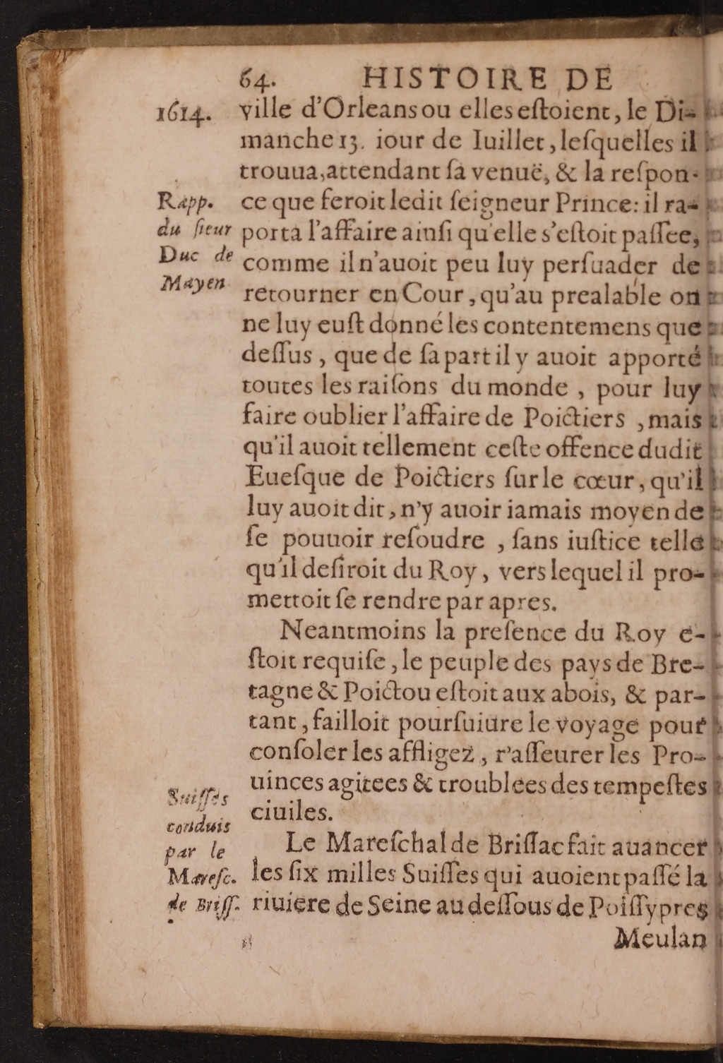 1626 - Joseph Bouillerot - Trésor de l’histoire générale de notre temps - BnF Arsenal