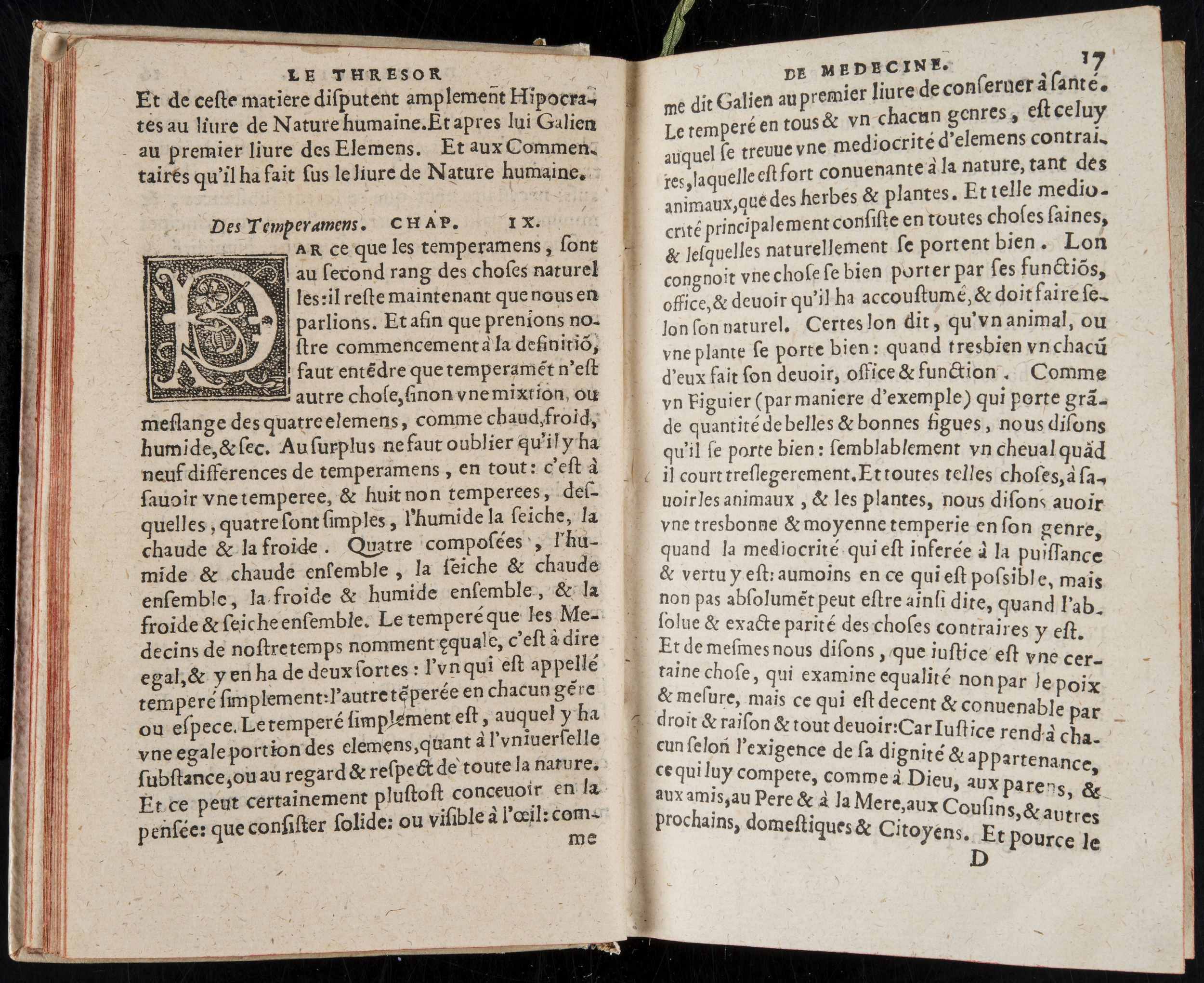 1560 - Nicolas Pelletier - Trésor de médecine - BM Poitiers