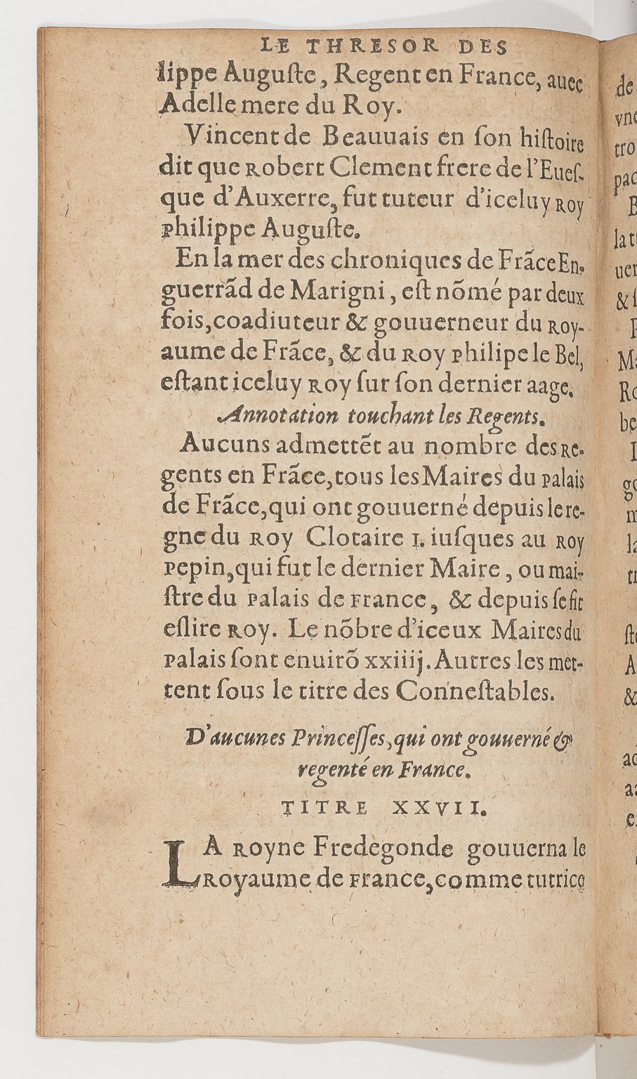 1583 - Galiot Corrozet - Trésor des histoires de France - BnF 1583 - Galiot Corrozet - Trésor des histoires de France - BnF