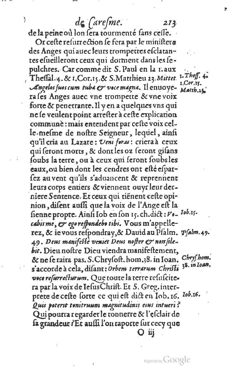1607 - Nicolas Du Fossé - Trésor quadragésimal - T 01 - BM Lyon
