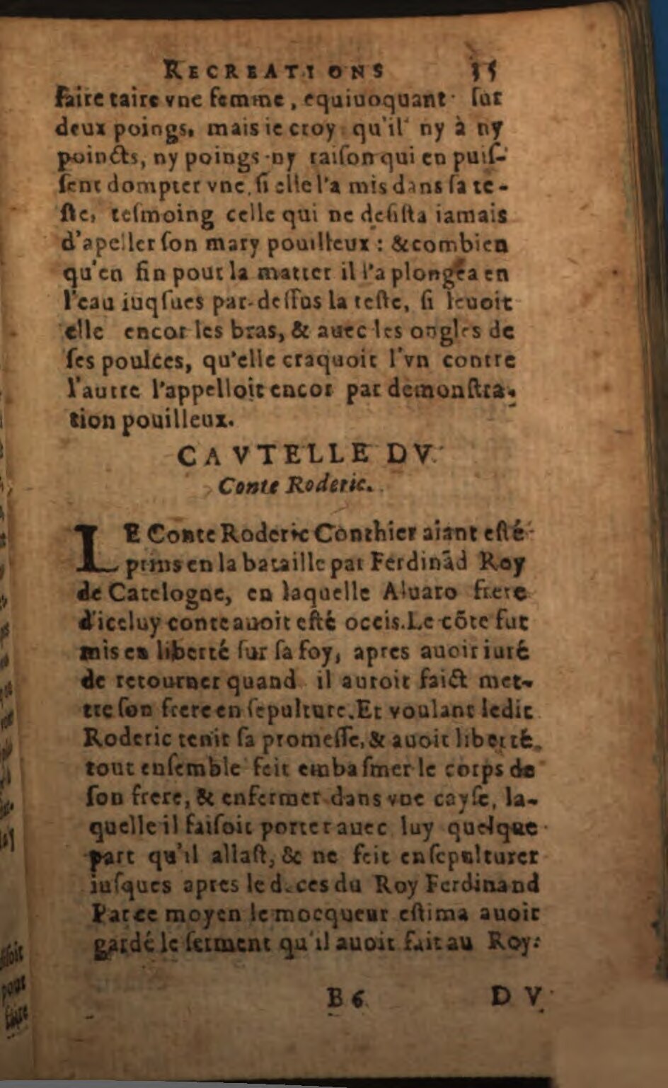 1616 - Balthazar Bellère - Trésor des récréations - BSB