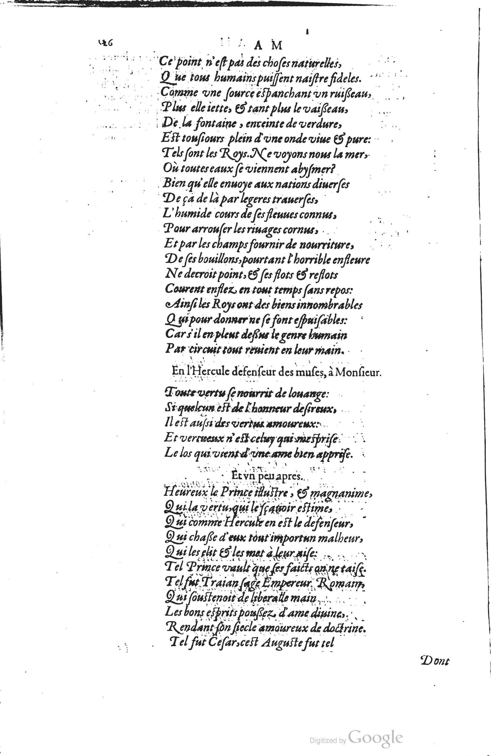 1585 - Barthélemy Honorat - Bibliothèques françaises - BSB Munich