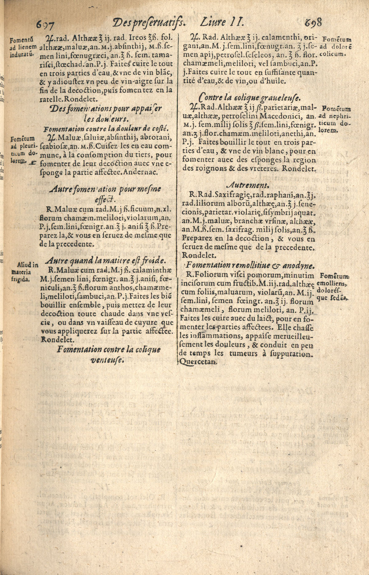1610 - Étienne Gamonet - Grand Trésor ou dispensaire - CESR Tours