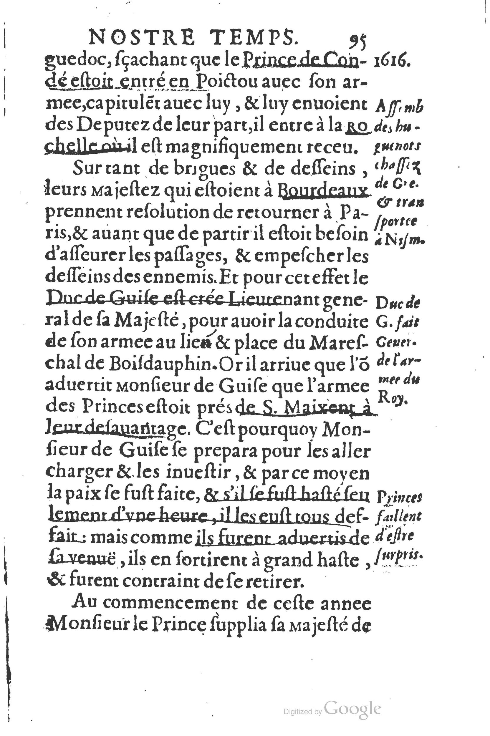 1626 - Joseph Bouillerot - Trésor de l’histoire générale de notre temps - BSB Munich