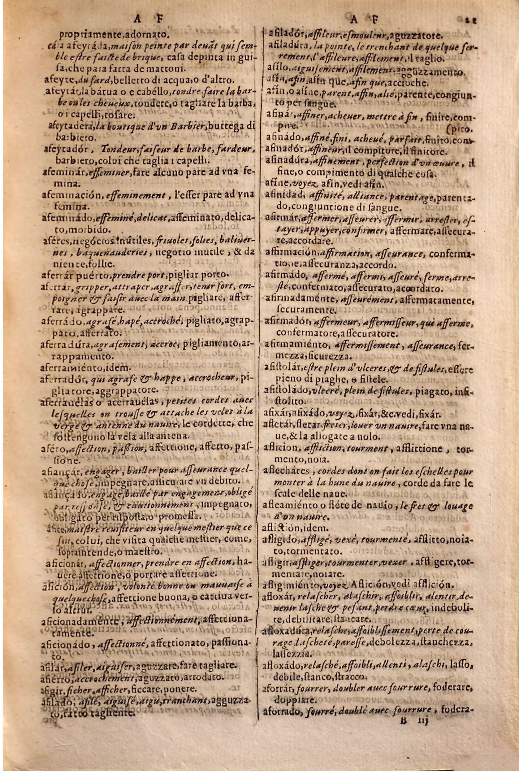 1627 - Jacques Crespin - Trésor des trois langues - Regensburg
