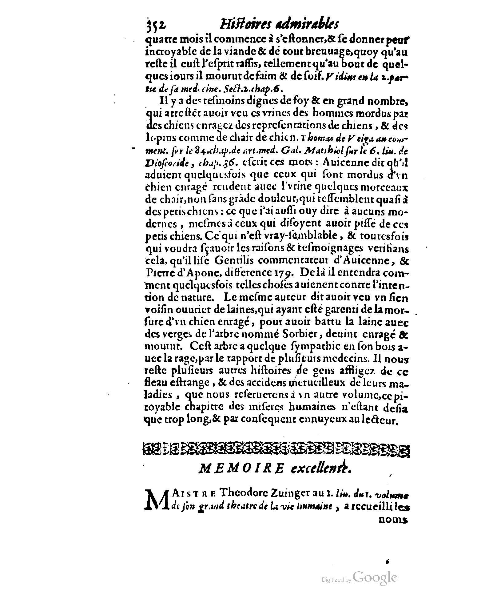 1620 - Samuel Crespin - Trésor d’histoires admirables et mémorables - BCU Lausanne