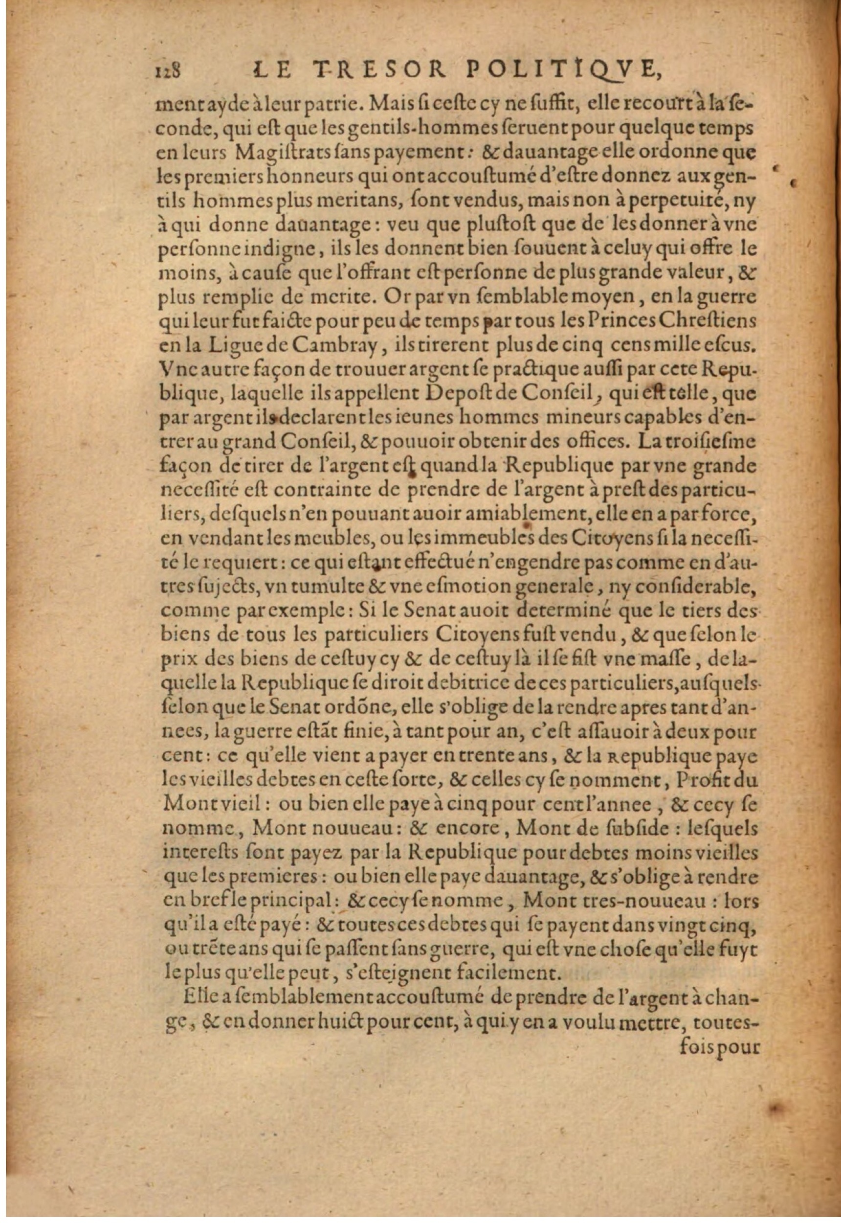 1608 - Thierry Rolin - Trésor politique - Augsbourg