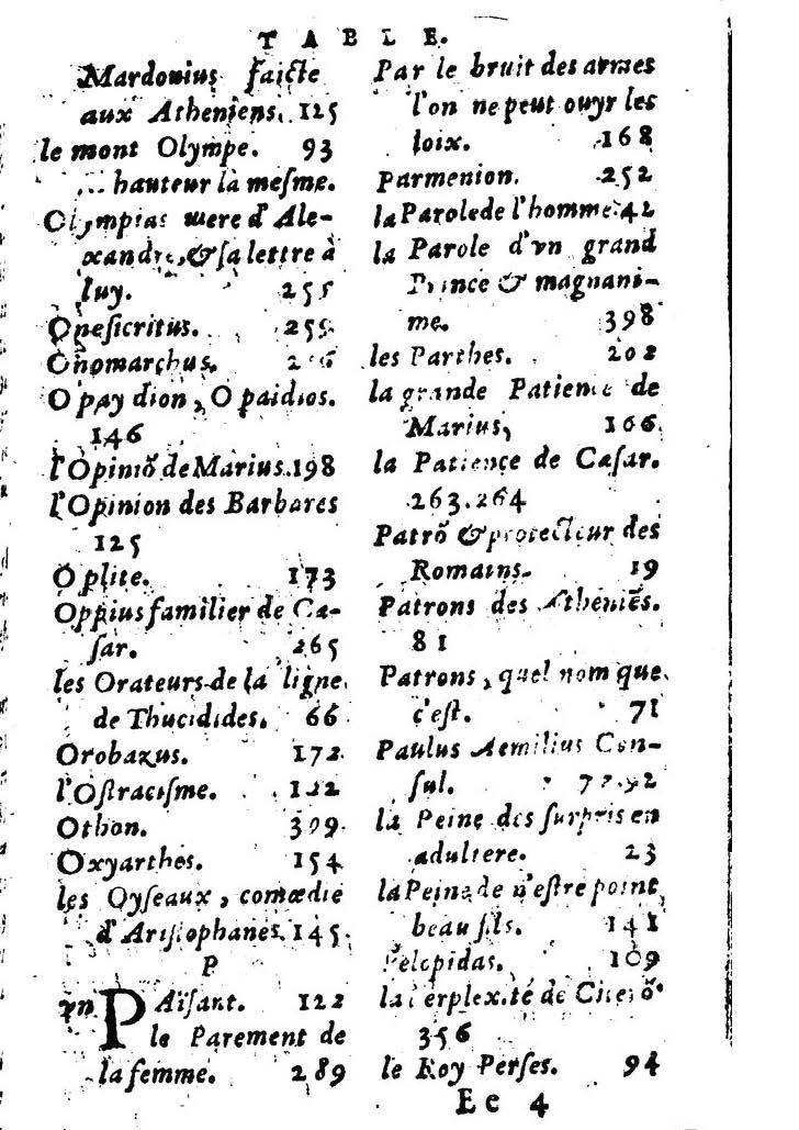 1611 - Pierre Rigaud - Trésor des vies de Plutarque - BM Lyon