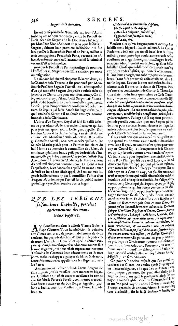 1629 - Veuve Nicolas Buon - Trésor du droit français (21754 T. 3) - BM Lyon