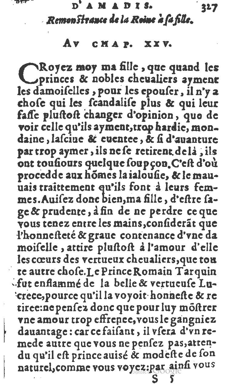 1582 - Jean Huguetan - Trésor des Amadis T. 1 - BM Lyon 1582 - Jean Huguetan - Trésor des Amadis T. 1 - BM Lyon