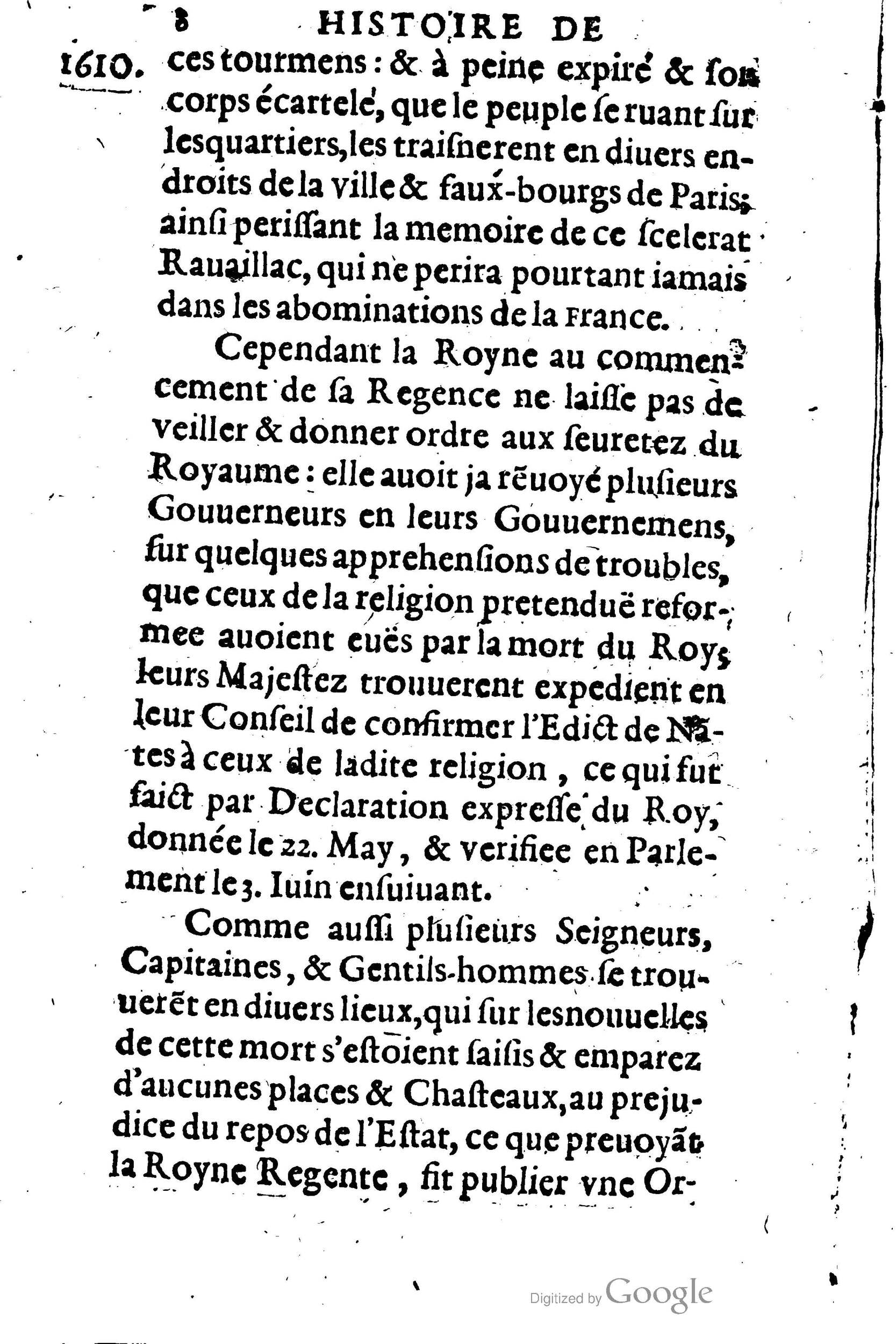 1623 - Joseph Bouillerot - Trésor de l’histoire générale de notre temps - BM Lyon