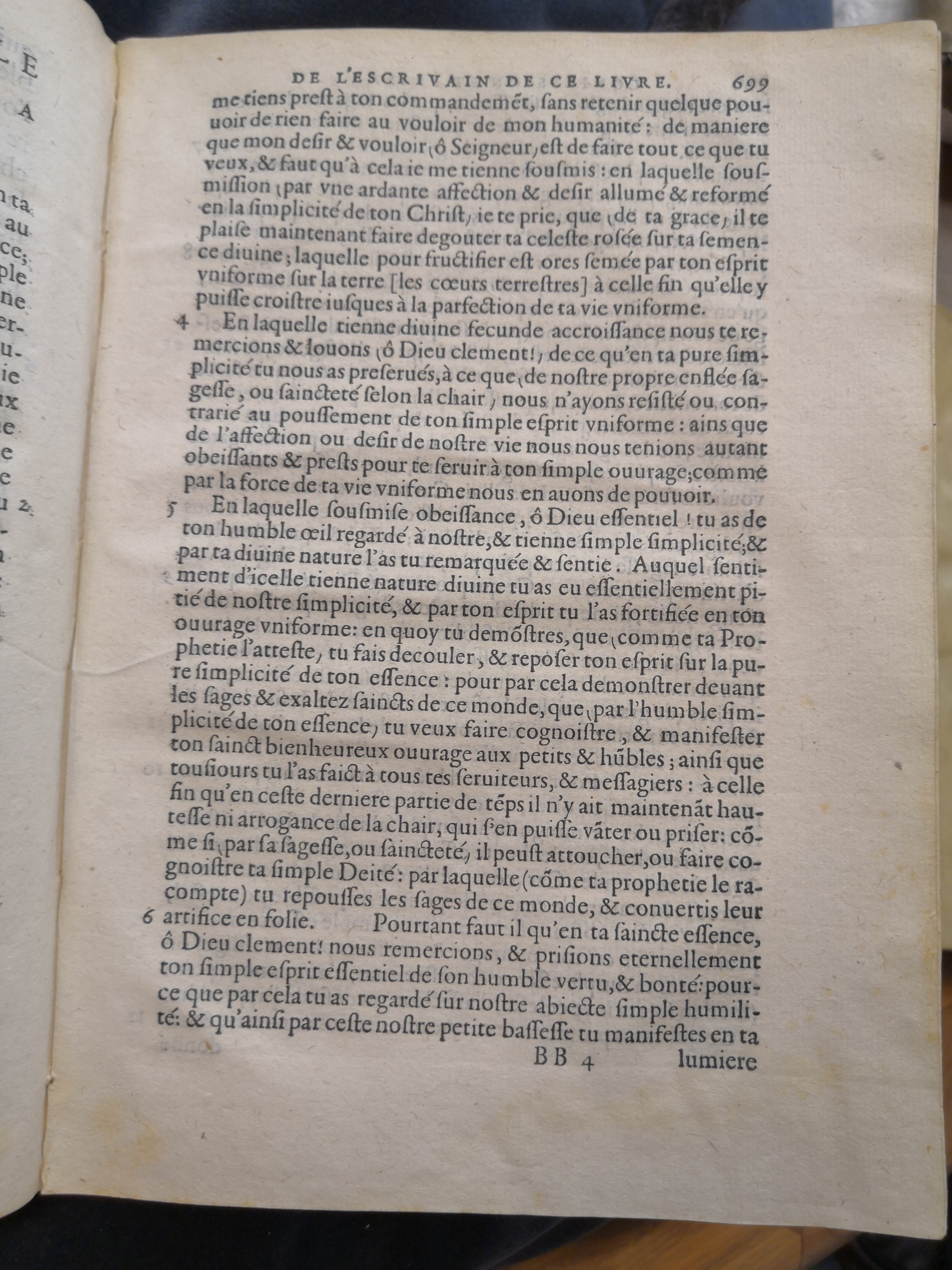 1581c. - Christophe Plantin - Le Livre des témoignages du Trésor caché au champ (Livres 2, 4, 6 et 7) - Anvers Musée Plantin Moretus