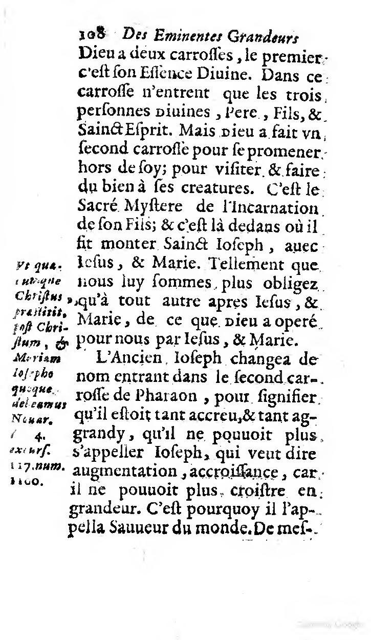 1646 - Jean Piot - Trésor inestimable de Saint-Joseph - BNC Rome