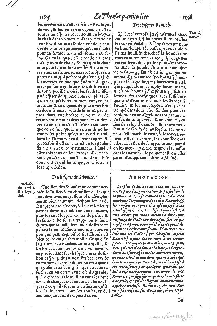 1616 - Étienne Gamonet - Grand trésor ou dispensaire - BSB Munich