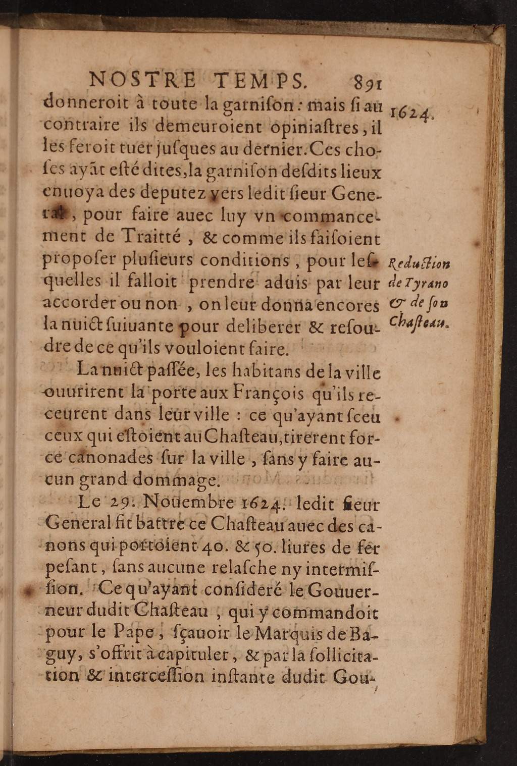 1626 - Joseph Bouillerot - Trésor de l’histoire générale de notre temps - BnF Arsenal