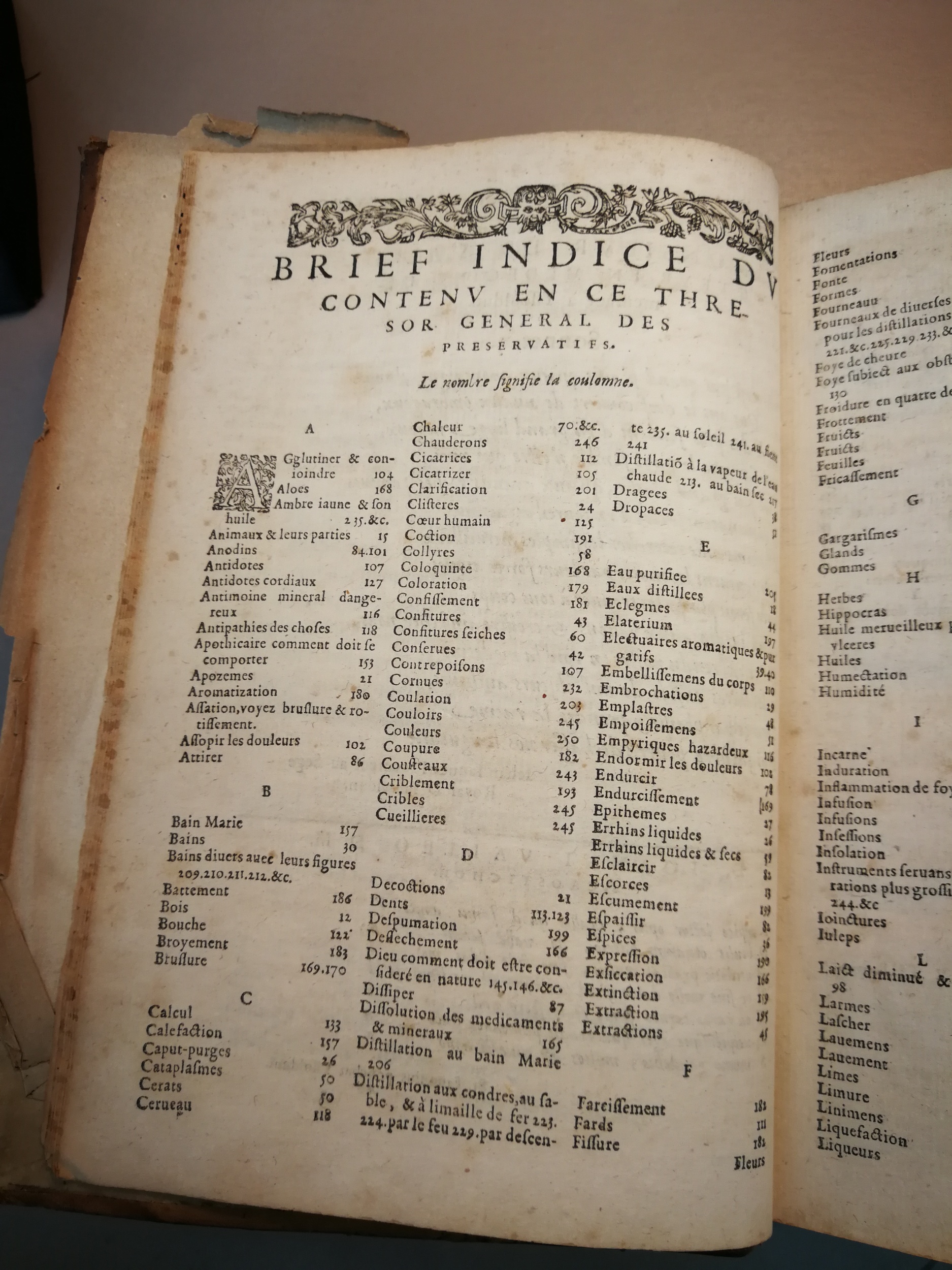 1609 - Étienne Gamonet - Grand dispensaire ou Trésor général et particulier des préservatifs - BM Marseille