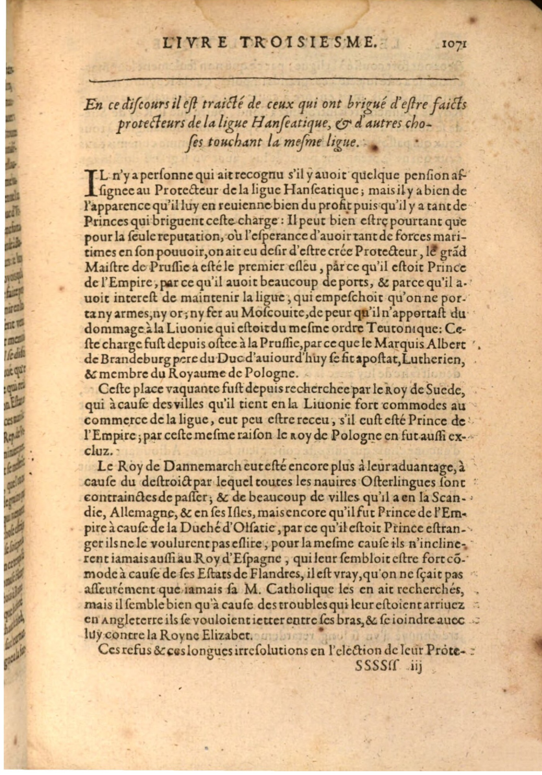 1608 - Nicolas Du Fossé - Trésor politique - BSB Munich