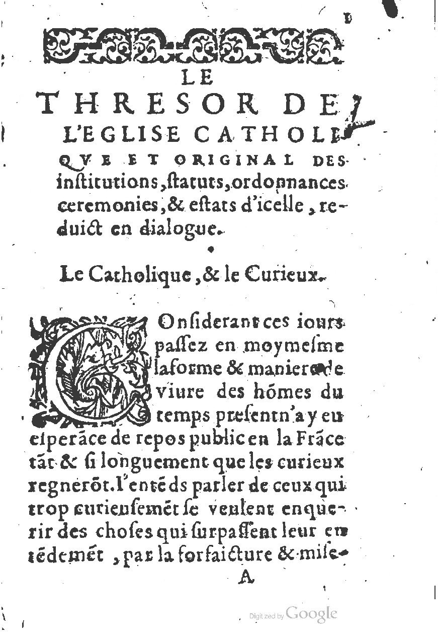 1578 - Jean de Bordeaux - Trésor de l’Église catholique - BM Lyon
