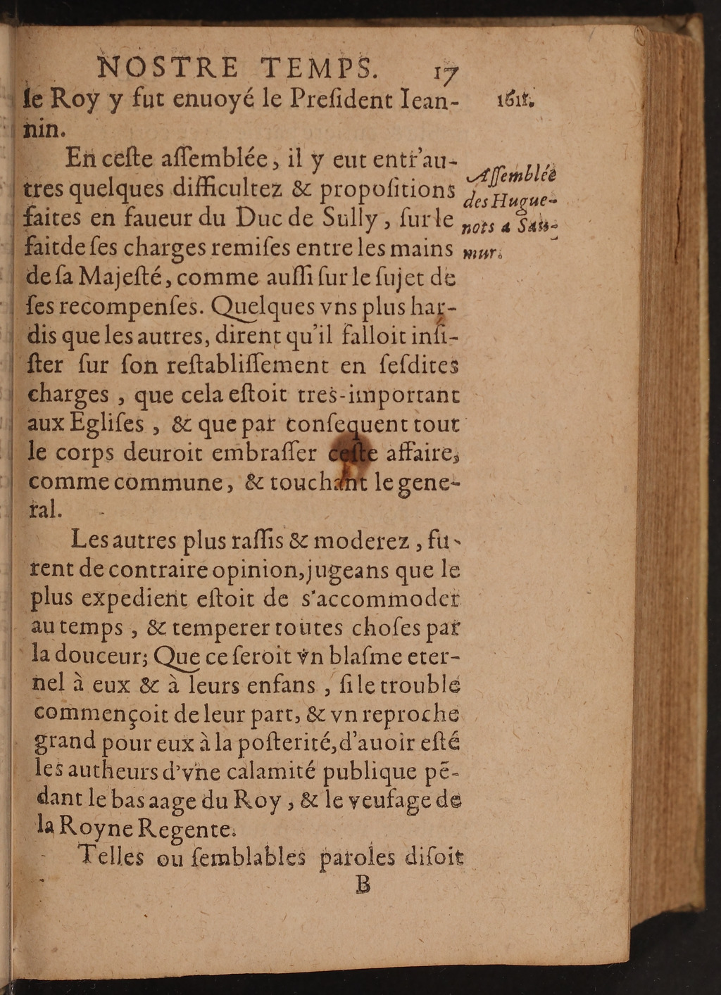1626 - Joseph Bouillerot - Trésor de l’histoire générale de notre temps - BnF Arsenal