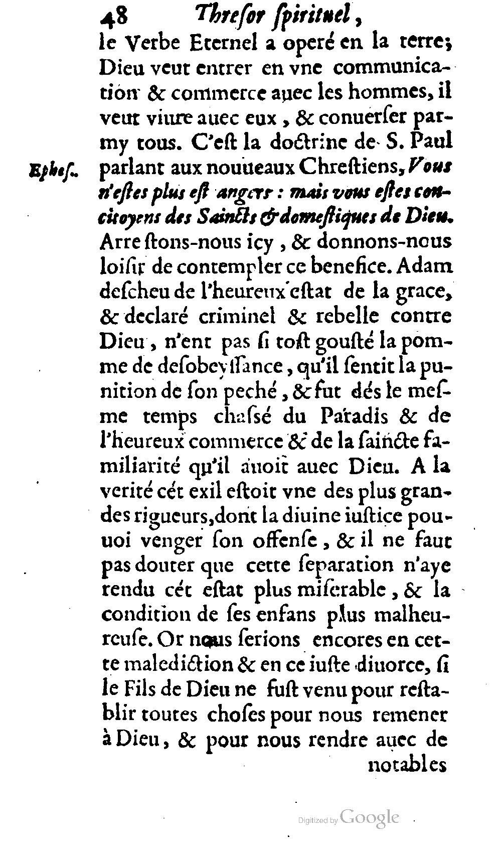 1646 - Antoine Cellier et Pierre Compagnon - Trésor spirituel contenant les obligations - BM Lyon 1646 - Antoine Cellier et Pierre Compagnon - Trésor spirituel contenant les obligations - BM Lyon