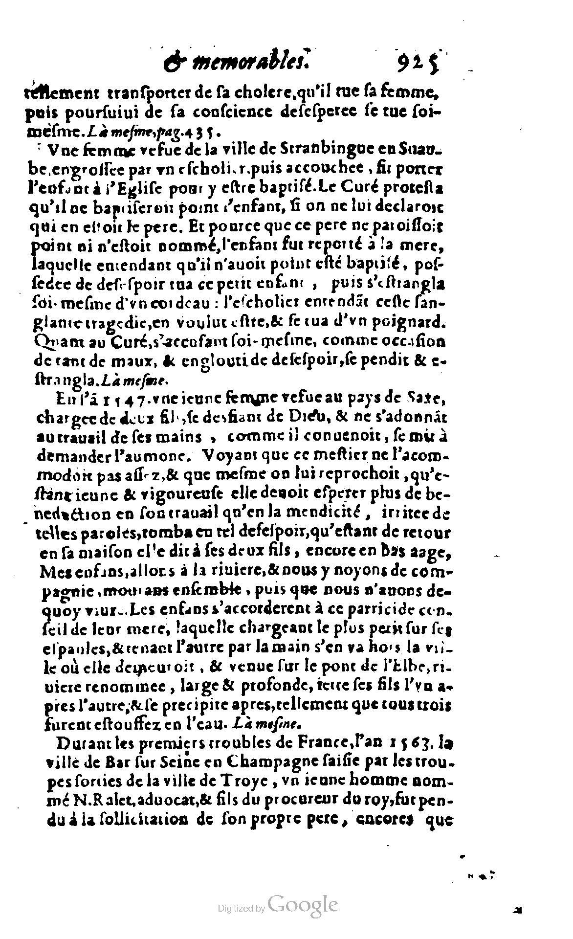 1620 - Samuel Crespin - Trésor d’histoires admirables et mémorables - BCU Lausanne