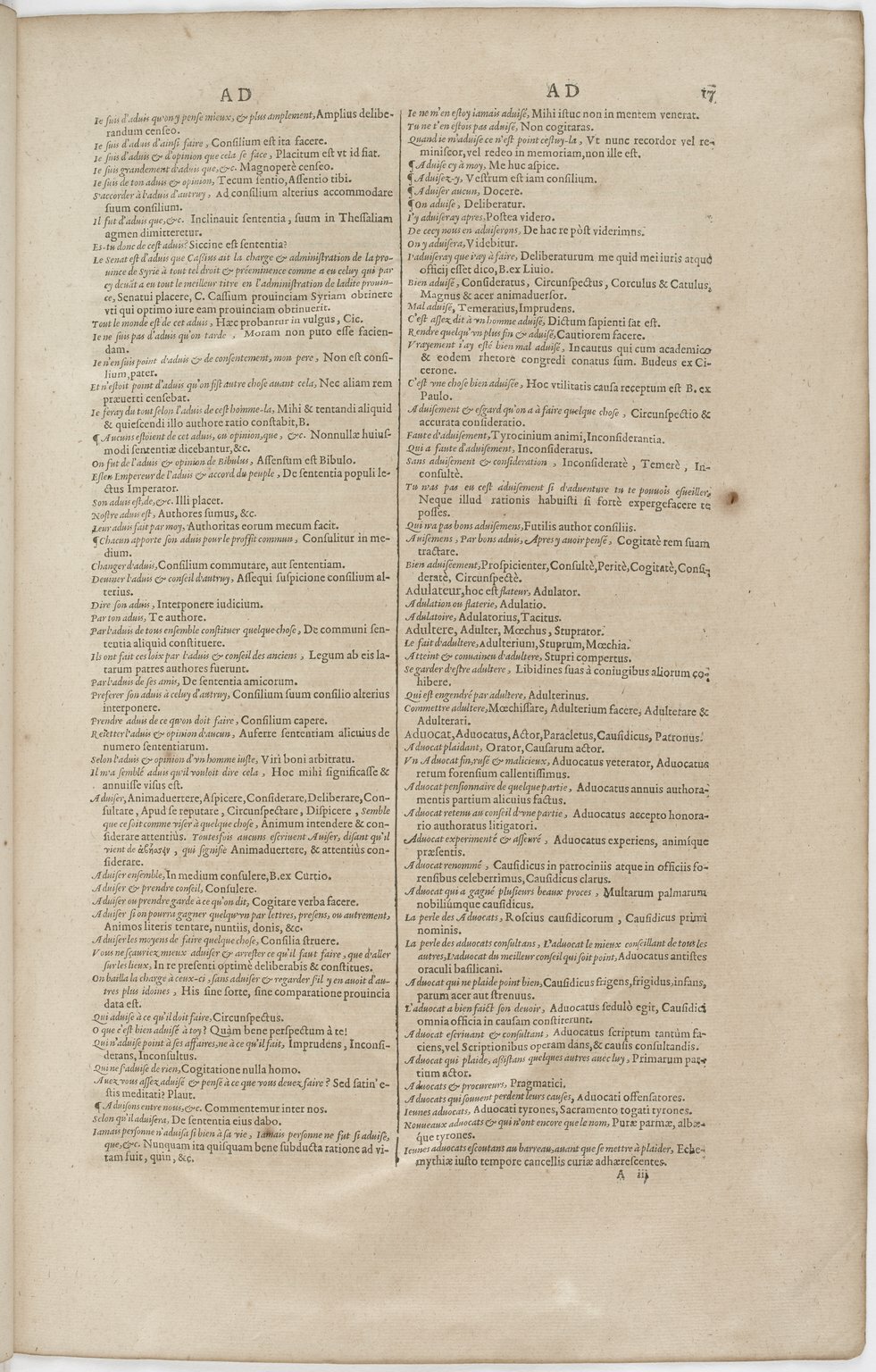 1606 - David Douceur - Trésor de la langue française - BnF