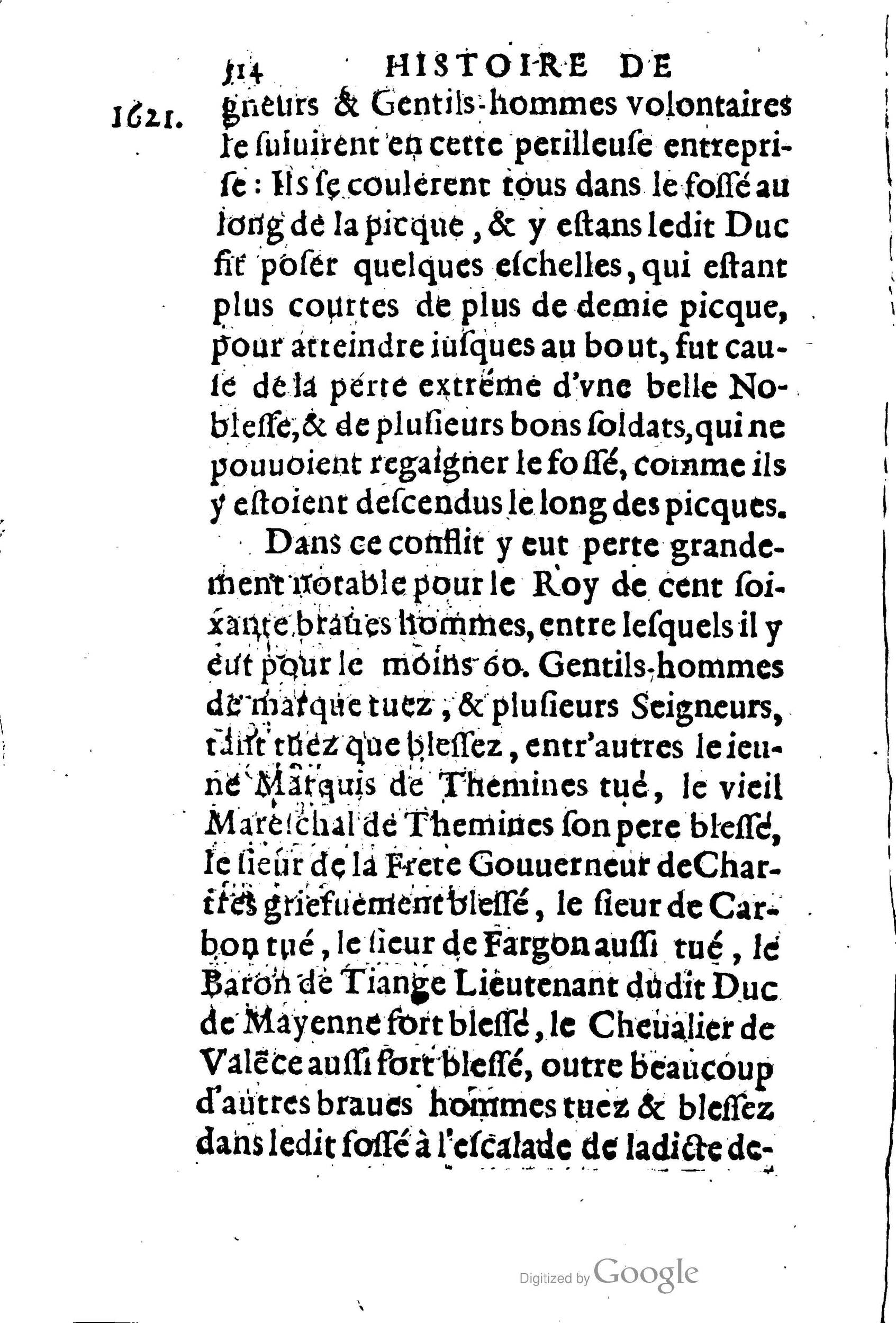 1623 - Joseph Bouillerot - Trésor de l’histoire générale de notre temps - BM Lyon