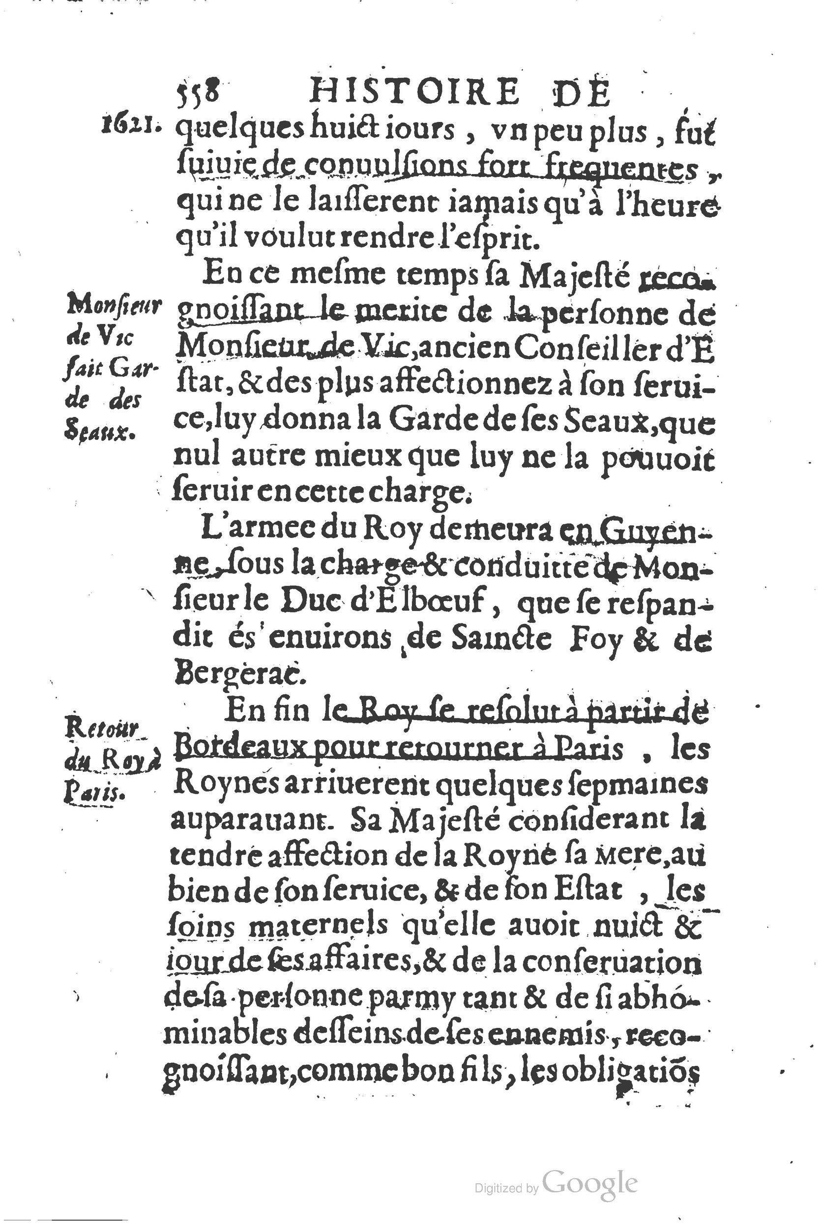1626 - Joseph Bouillerot - Trésor de l’histoire générale de notre temps - BSB Munich