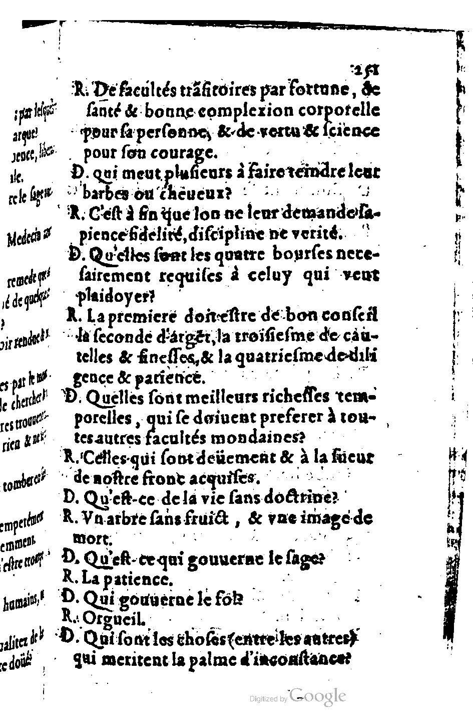 1582 - Nicolas Bonfons - Trésor des sentences dorées - BM Lyon