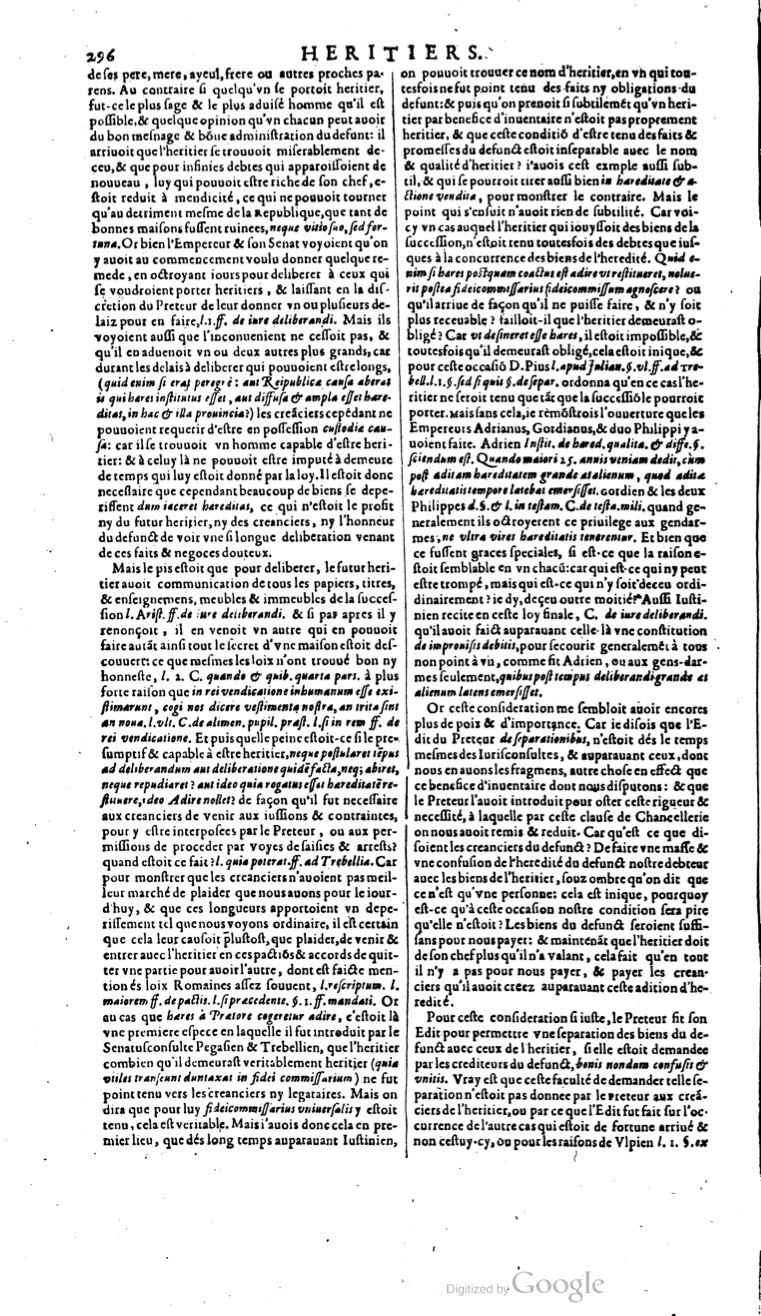 1629 - Veuve Nicolas Buon - Trésor du droit français (29620 T. 2) - BM Lyon