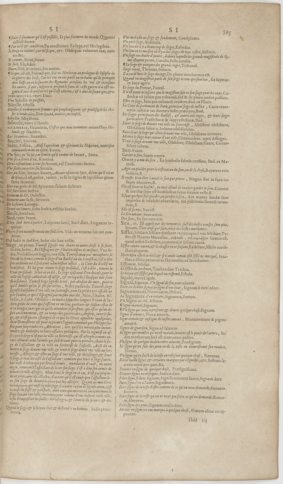 1606 - David Douceur - Trésor de la langue française - BnF