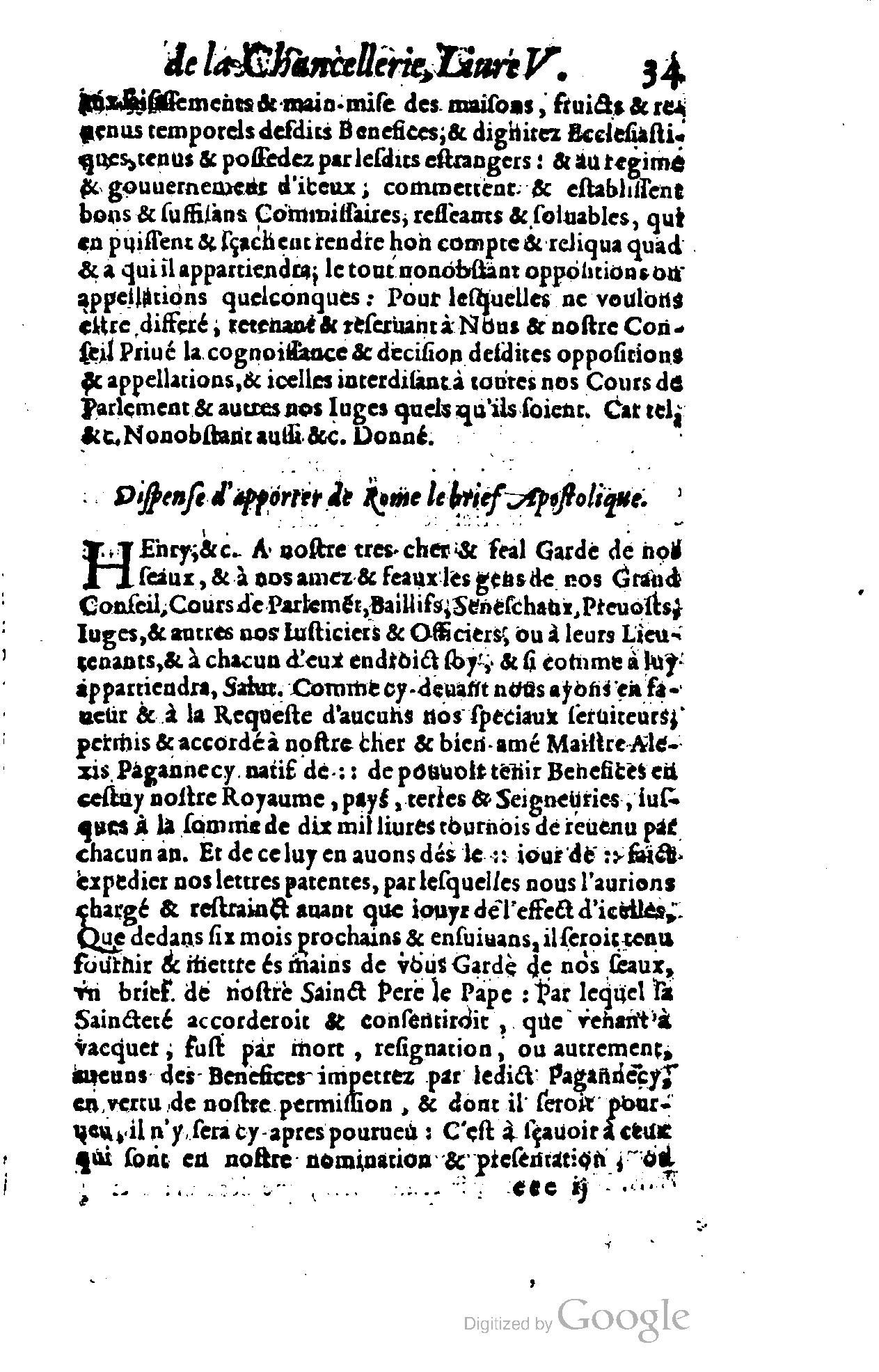 1614 - Jean Richer - Trésor du nouveau style et protocole de la chancellerie de France - BSB Munich