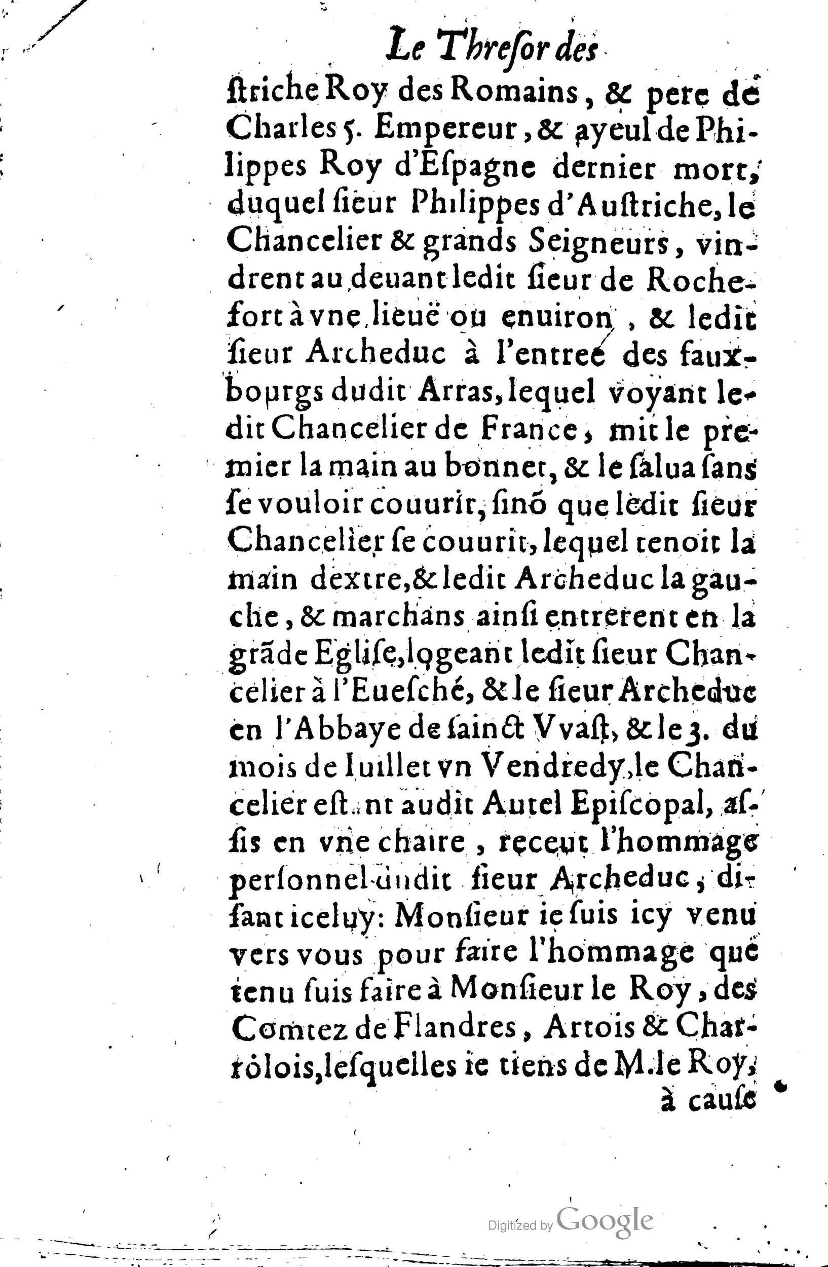 1619 - Jean Corrozet - Trésor des histoires de France - BSB Munich