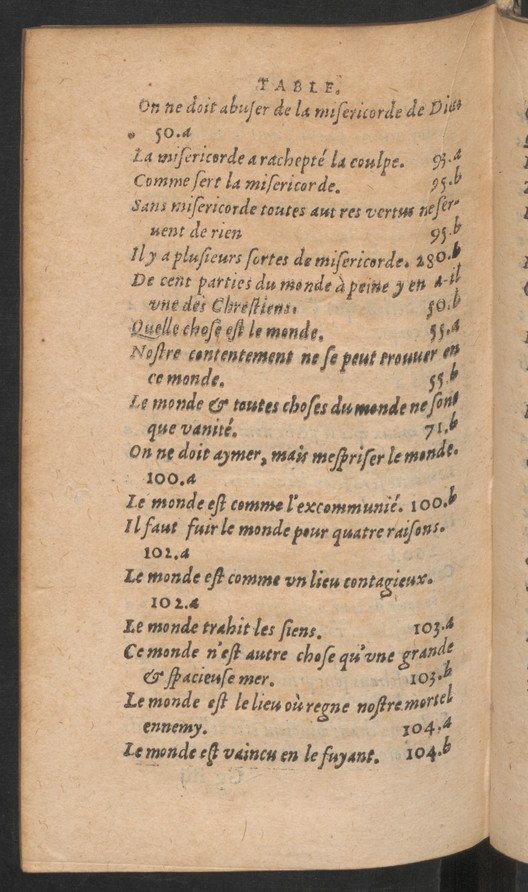 1585 - Guillaume Chaudière - Trésor et abrégé de toutes les œuvres spirituelles du révérend Père F. Louis de Grenade - ÖNB Vienne