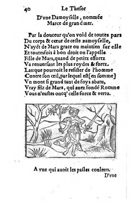 1556c. - Étienne Denise - Trésor des joyeuses inventions du parangon de poésies - ÖNB Vienne