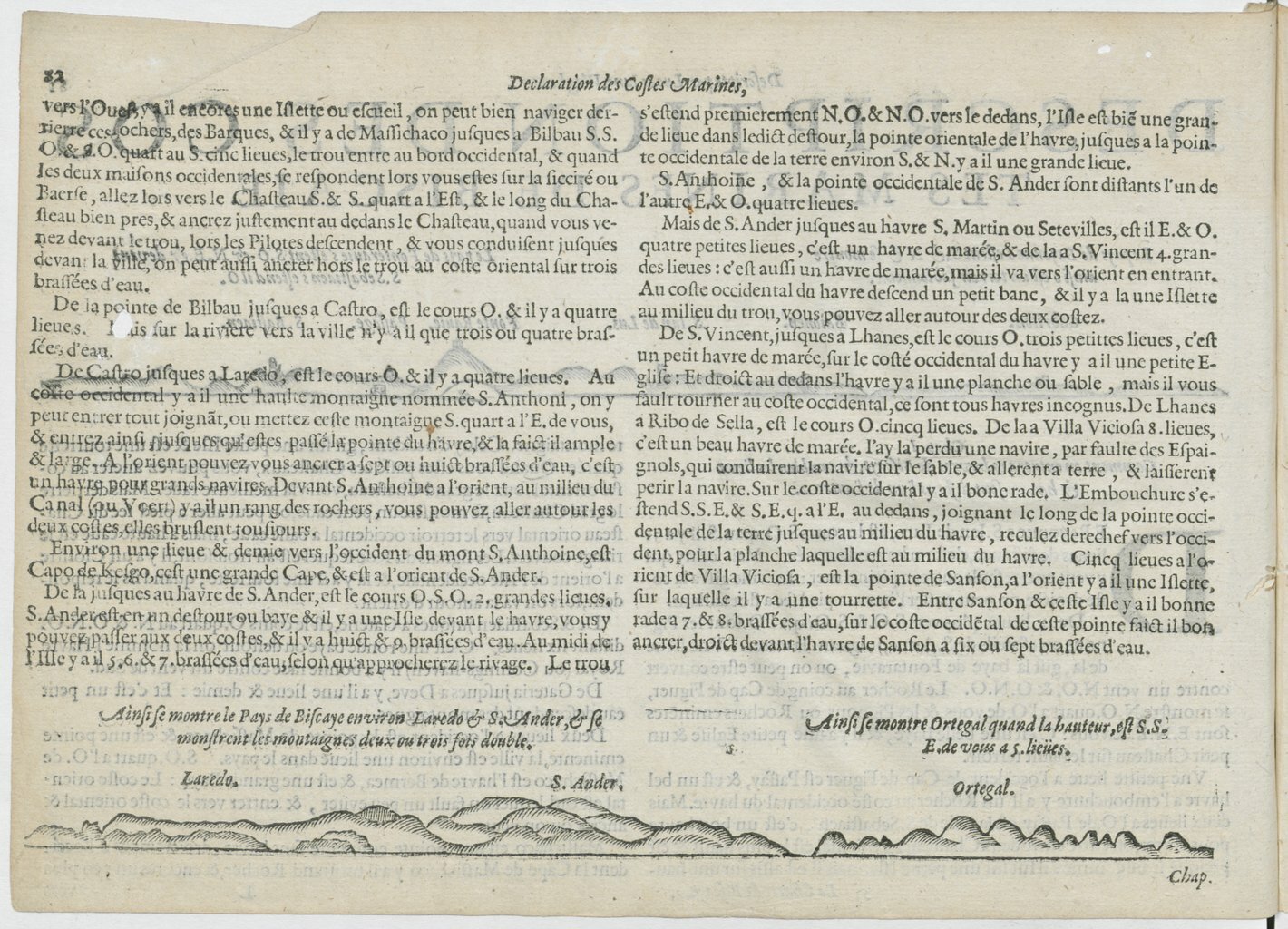 1601 - Bonaventure d’Aseville - Trésorerie ou cabinet de route marinesque - BnF