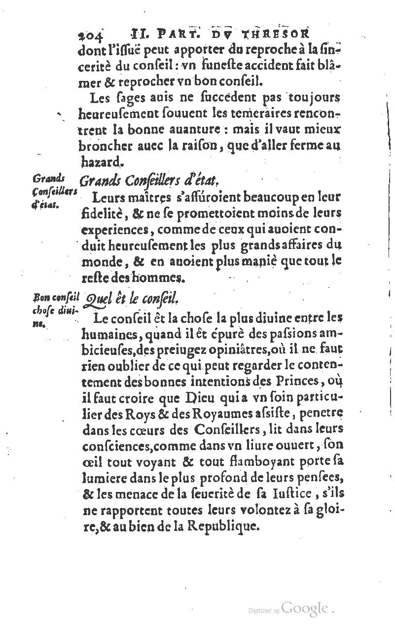 1610 - Louis Coste - Trésor de l’éloquence française (Seconde partie) - BM Lyon