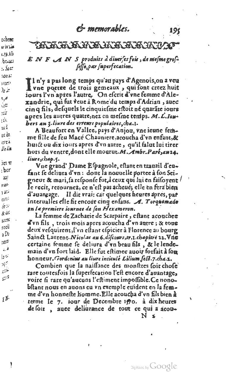 1610 - Paul Marceau - Trésor d’histoires admirables et mémorables - BSB Munich 1610 - Paul Marceau - Trésor d’histoires admirables et mémorables - BSB Munich