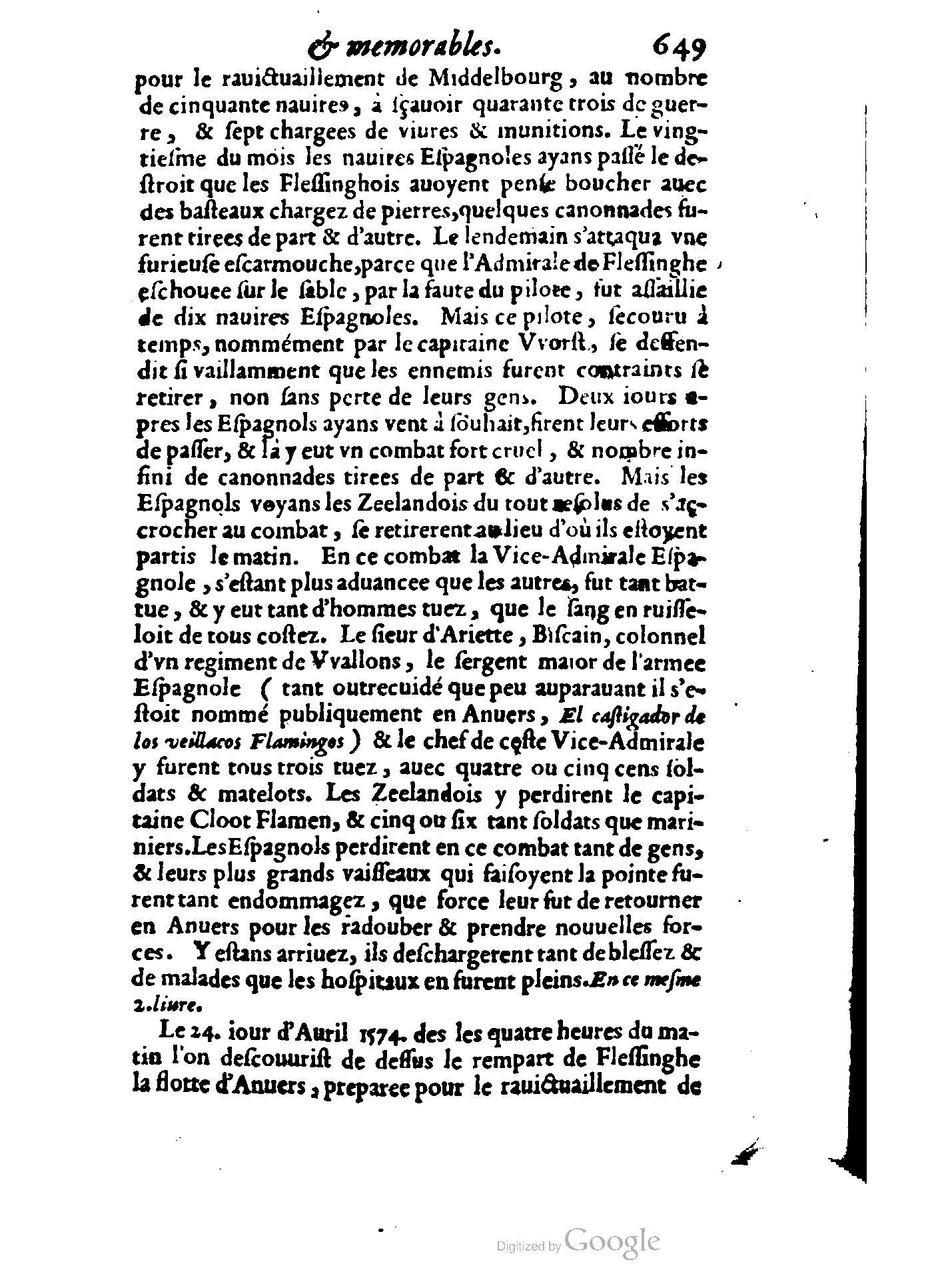 1620 - Samuel Crespin - Trésor d’histoires admirables et mémorables - BCU Lausanne