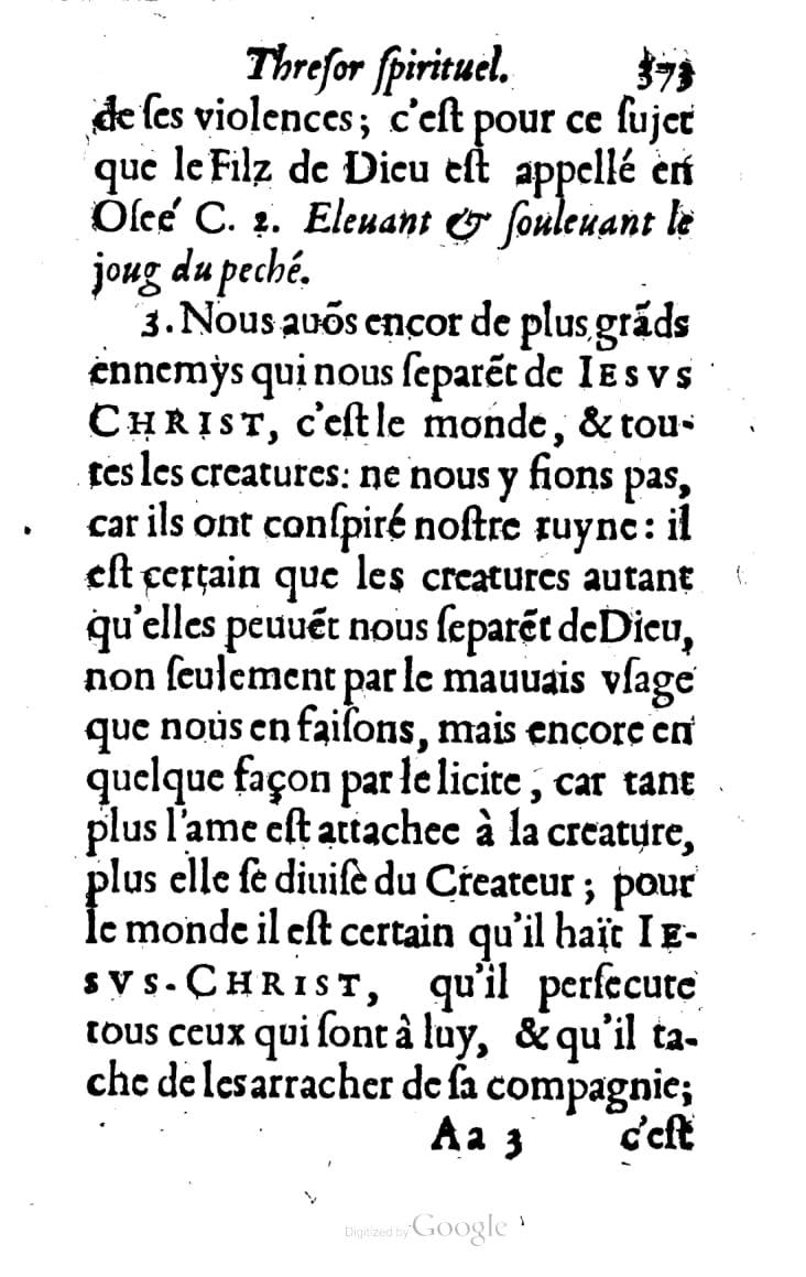 1633 - François Waudré - Trésor spirituel contenant les excellences du christianisme - UGent 1633 - François Waudré - Trésor spirituel contenant les excellences du christianisme - UGent