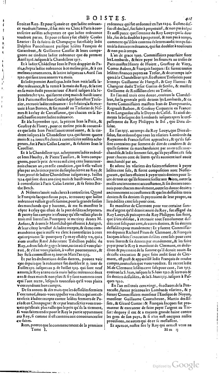 1629 - Veuve Nicolas Buon - Trésor du droit français (29620 T. 1) - BM Lyon